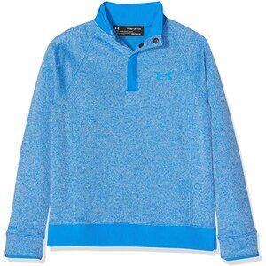 Under Armour Golf YXL Blue UA Storm Sweaterfleece 1/2 Snap Pullover Youth Boys